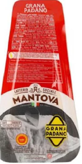 Mantova Brânză tare Grana Padano, 200 g; 01–14.10.2026; în limita stocului; nu în toate magazinele; prețuri variabile; fără puncte Rodyna