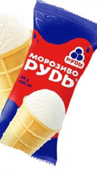 Рудь Înghețată în cornet tip pahar, 80 g; 01–14.10.2026; în limita stocului; nu în toate magazinele; prețuri variabile; fără puncte Rodyna