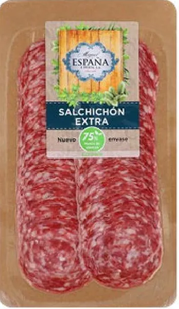 España Salam Salchichón Extra, 100 g; 01–14.10.2026; în limita stocului; nu în toate magazinele; prețuri variabile; fără puncte Rodyna