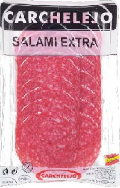 Carchelejo Salam Extra feliat, 90 g; 01–14.10.2026; în limita stocului; nu în toate magazinele; prețuri variabile; fără puncte Rodyna