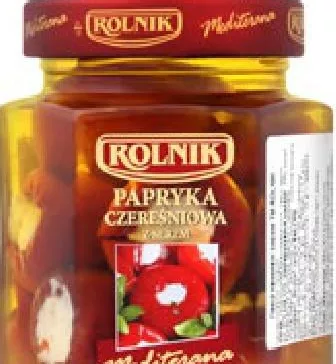 Rolnik Ardei umpluți cu brânză, 314 ml; 01–14.10.2026; în limita stocului; nu în toate magazinele; prețuri variabile; fără puncte Rodyna