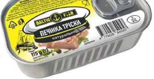 Baltijos konservai Ficat de cod, 115 g (foto: Baltic Fish); 01–14.10.2026; în limita stocului; nu în toate magazinele; prețuri variabile; fără puncte Rodyna