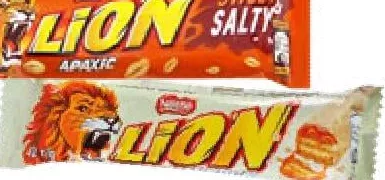 Nestle Baton Lion / White rock / Black-white 42 g / arahide 40 g | 01–14.10.26; în limita stocului; nu în toate magazinele; prețuri variabile; fără puncte Rodyna.