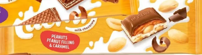 Roshen Lacmi Ciocolată cu lapte, sortimente, 200/235/270/275/280/295 g | 01–14.10.26; în limita stocului; nu în toate magazinele; prețuri variabile; fără puncte Rodyna.