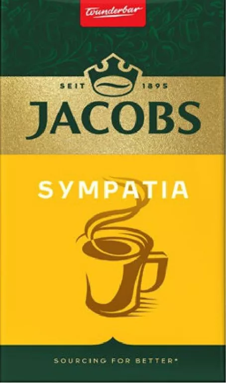 Jacobs Sympatia Cafea măcinată, 250 g | 01–14.10.26; în limita stocului; nu în toate magazinele; prețuri variabile; fără puncte Rodyna.