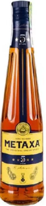 Metaxa Brandy 5 stele, 38%, 0,5 l | 01–14.10.26; în limita stocului; nu în toate magazinele; prețuri variabile; fără puncte Rodyna. Excesul de alcool dăunează sănătății.