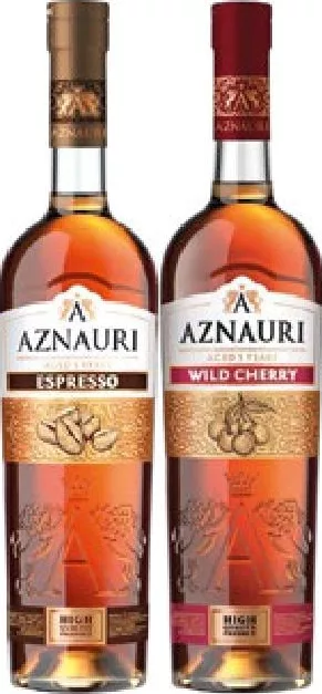 Aznauri Напиток спиртной Cherry / Espresso, 30%, 0,5 л | 01–14.10.26; до исчерпания запасов; не все магазины; цены меняются; без баллов Родина. Чрезмерное употребление алкоголя вредит здоровью.