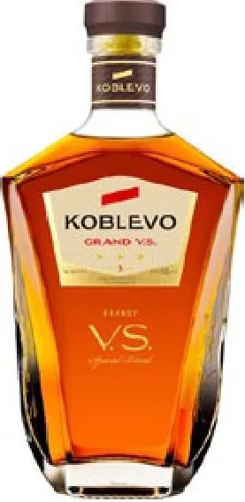 Koblevo Бренди 3 года, 40%, 0,5 л | 01–14.10.26; до исчерпания запасов; не все магазины; цены меняются; без баллов Родина. Чрезмерное употребление алкоголя вредит здоровью.