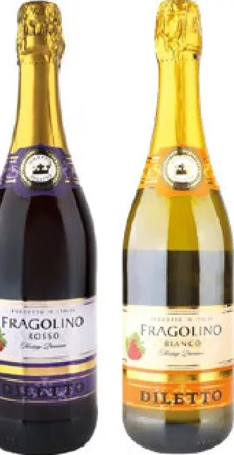 Diletto Напиток винный Fragolino Rosso / Bianco сладкий, 7,5%, 0,75 л | 01–14.10.26; до исчерпания запасов; не все магазины; цены меняются; без баллов Родина. Чрезмерное употребление алкоголя вредит здоровью.