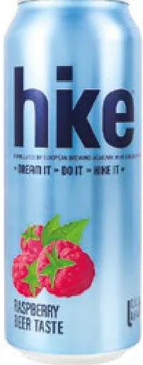 Оболонь Пиво Hike Raspberry, 4,6%, 0,5 л; запас обмеж.; не всі магазини; ціни змінні; без балів «Родина»