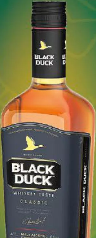 Black Duck Classic Băutură spirtoasă din malț, 40%, 0,5 l; −20%; 05–18.10.2026 sau până la epuizarea stocurilor; Consumul excesiv de alcool dăunează sănătății