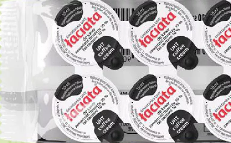 Łaciata Frișcă UHT porționată 10%, 10×10 ml