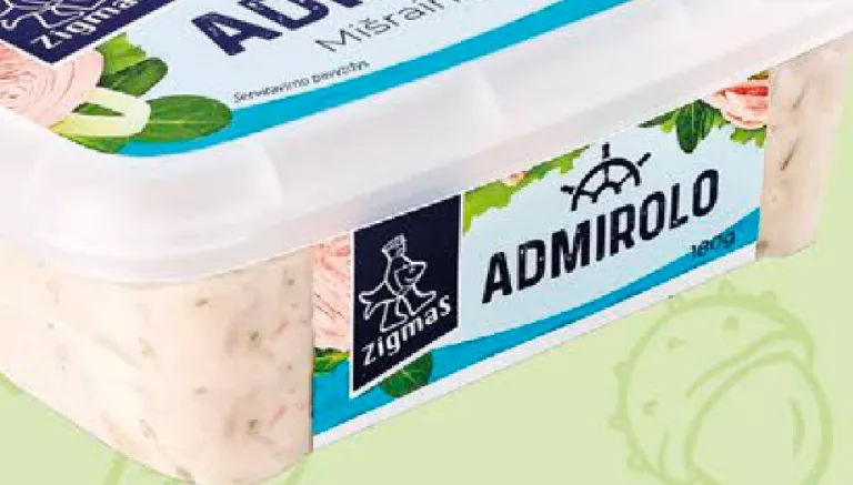 Zigmas Admirolo Салат з тунцем, 180 г (Литва); −31%; 05–11.10; до вичерп.; вибр.магаз.; ціни змінні; стара=сер.мережі до акції