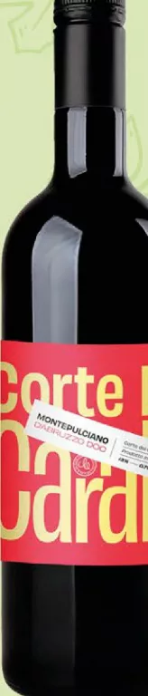Corte dei Caraldi Вино Montepulciano червоне сухе, 13%, 0,75 л, Італія; надмірне споживання алкоголю шкодить здоров’ю; 05–11.10; до вичерп.; вибр.магаз.; ціни змінні; стара=сер.мережі до акції