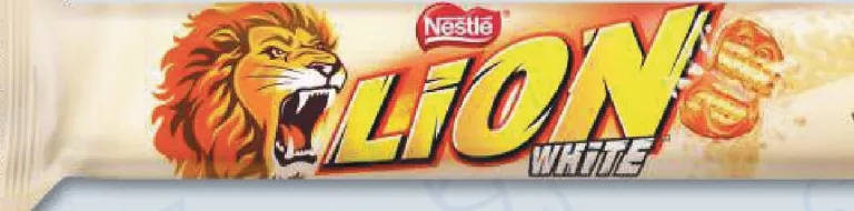 Baton Nestlé Lion White, 90 g, pachet 2+1; 05–11.10.2026 sau până la epuizare; magazine selectate; preț variabil; vechi=media rețelei prepromo