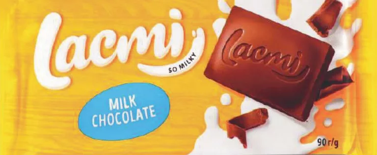 Ciocolată Roshen Lacmi migdale-cocos / umplutură de cacao-napolitane / lapte, 84/90 g; 05–11.10.2026 sau până la epuizare; magazine selectate; preț variabil; vechi=media rețelei prepromo