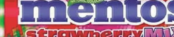 Drajeuri masticabile Mentos Rainbow / Strawberry Mix, 37 g; 05–11.10.2026 sau până la epuizare; magazine selectate; preț variabil; vechi=media rețelei prepromo