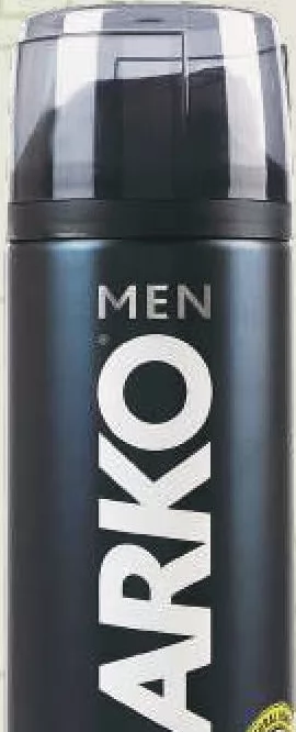 Arko Spumă de ras cu ulei din semințe de cânepă, 200 ml; 28.09–18.10.2026; stoc limitat; magazine selectate; prețuri variabile; preț vechi: media rețelei prepromoție