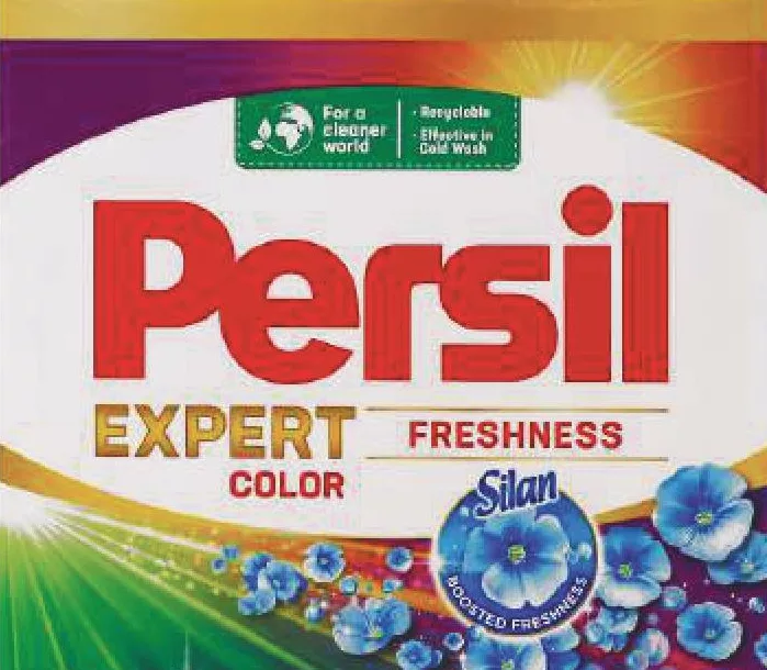 Persil Color Detergent pudră automat, 2 cicluri, 300 g; foto: Expert Freshness Color Silan; 28.09–18.10.2026; stoc limitat; magazine selectate; prețuri variabile; preț vechi: media rețelei prepromoție
