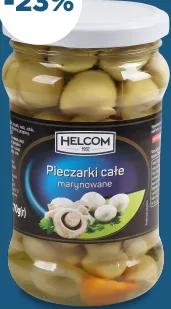 Шампіньйони мариновані цілі, ТМ Helcom, 320 мл