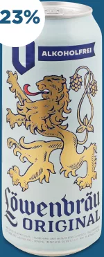 Пиво Löwenbräu Original безалкогольне, 0,5 л (12.10–25.10.2026)