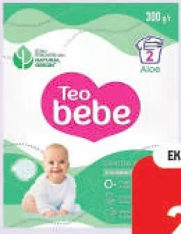 Пральний порошок Teo Bebe Sensitive Green, 300 г
