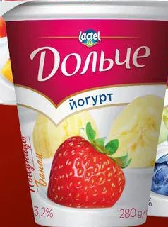 Iaurt Dolce, diverse sortimente, 3,2%, 280 g; pentru categoriile indicate: max. 6 buc./bon