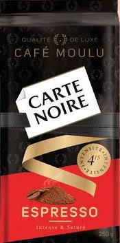 Кава Carte Noire Espresso мелена 250 г; для зазначених категорій: до 6 од./чек