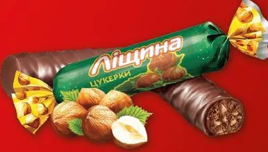Цукерки Roshen Ліщина вагові 100 г; для зазначених категорій: до 6 од./чек