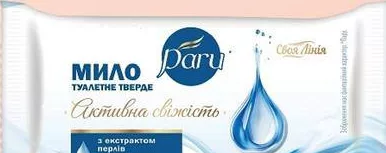 Мило тверде Своя Лінія Daru Активна свіжість / Дбайливий догляд та живлення / Дотик шовку 100 г; для зазначених категорій: до 6 од./чек