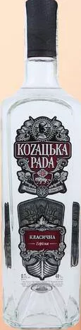Vodcă Kozatska Rada Clasică 40% 700 ml; pentru categoriile indicate: max. 6 buc./bon