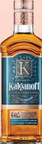 Băutură spirtoasă Kalganoff cu miere și brandy 40% 500 ml; pentru categoriile indicate: max. 6 buc./bon