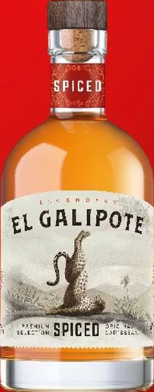 Băutură alcoolică El Galipote Spiced cu rom 35% Lituania 700 ml; pentru categoriile indicate: max. 6 buc./bon