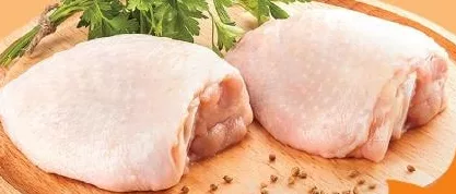 Наша Ряба Стегно куряче охолоджене, 100 г; умова на обкладинці: для учасників ЇМО
