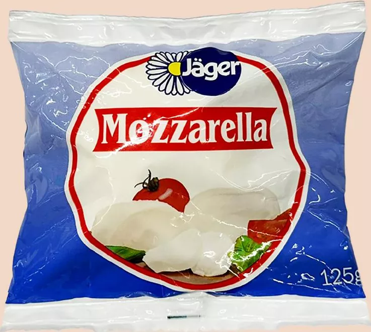 JÄGER, сир Моцарела 45%, 125 г; Німеччина; 1 уп.; 15–18.10.2026, у ТЦ METRO