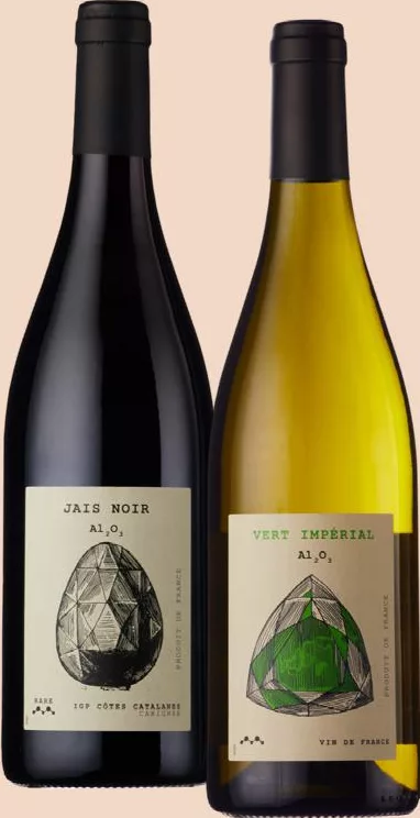 Al₂O₃, вино сухе: біле Vert Imperial / червоне Jais Noir, 0,75 л; від 283 грн; власний імпорт, Лангедок-Руссійон, Франція; 15–18.10.2026; лише ТЦ METRO