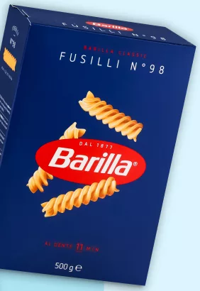 Barilla, макаронні вироби Фузіллі №98, 500 г; 14.10–03.11.2026