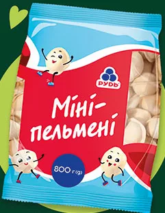 Пельмені Рудь Мініпельмені, 800 г; 14–27.10.2026