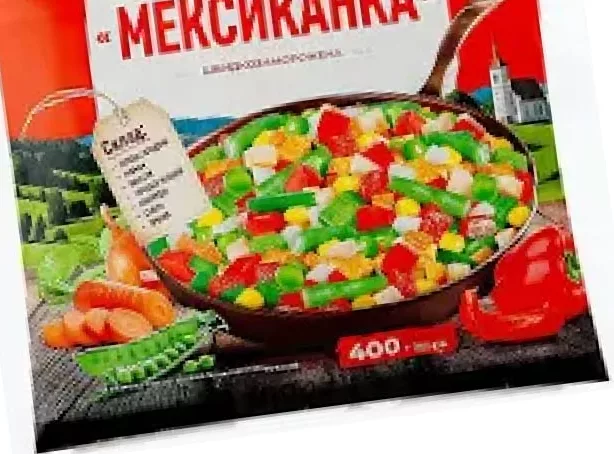 Суміш овочева Рудь Мексиканка для смаження, 400 г; 14–27.10.2026