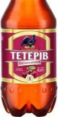 Пиво Тетерів Хмільна вишня напівтемне, 1,2 л; 14–27.10.2026