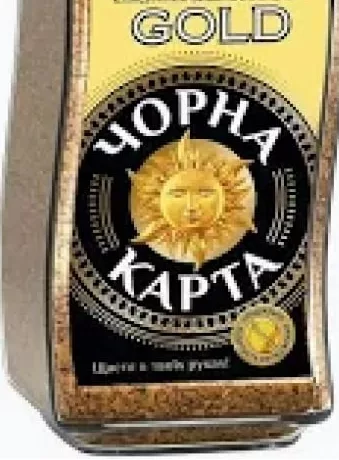 Кава Чорна Карта Gold розчинна, 95 г; 14–27.10.2026