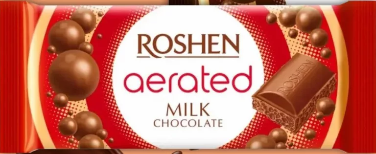 Roshen, шоколад пористий в асортименті, 80 г; позначка «15%»; 15–21.10.2026