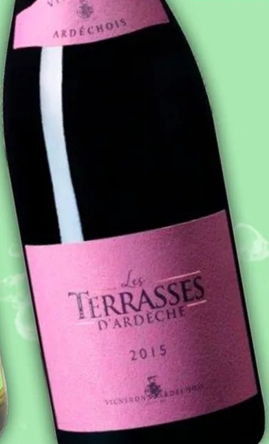 Вино Uvica Terrasses d’Ardèche червоне / біле сухе, 0,75 л; 15–21.10.2026