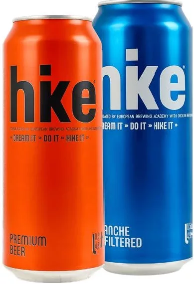 Пиво Hike Premium / Blanche / Light, 0,5 л; 15–21.10.2026