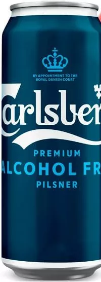 Пиво Carlsberg світле / світле безалкогольне, 0,5 л; ціна від; 15–21.10.2026