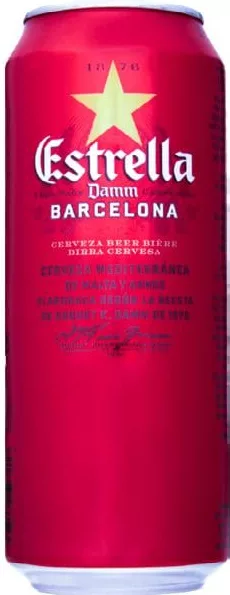 Пиво Estrella Barcelona, 0,5 л; 15–21.10.2026