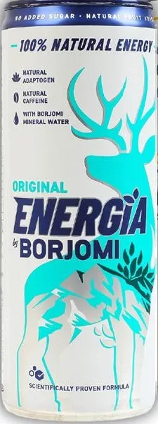 Напій енергетичний Borjomi сильногазований, в асортименті, 0,24 л; 15–21.10.2026