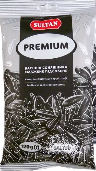 Насіння Sultan, в асортименті, 120 г; 15%; 15–21.10.2026