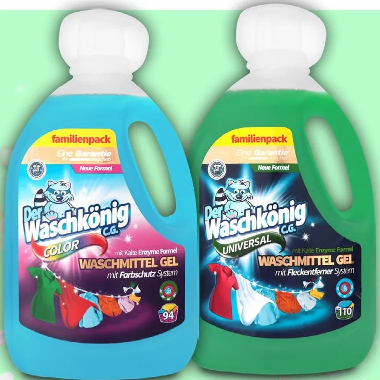 Гель для прання Der Waschkönig Color / Universal, 3,305 л; 15–21.10.2026