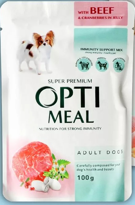 Корм Optimeal для котів / собак, в асортименті, 85 / 100 г; 15%; 15–21.10.2026